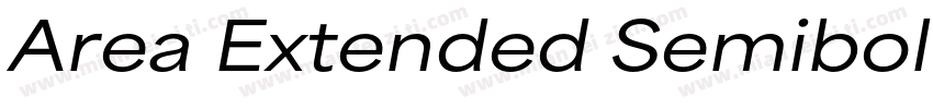 Area Extended Semibold字体转换